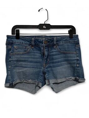 American Eagle Stretch Cuffed Jean Shorts